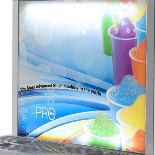 Granizadora SPM I-PRO 2 detalle tolvas