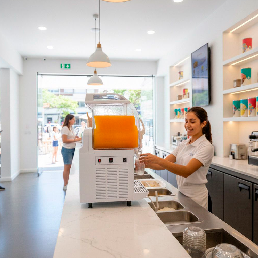 granizadora SPM I-PRO en heladeria