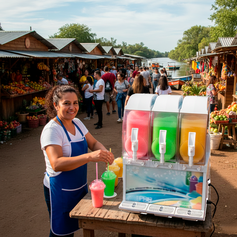 granizadora SPM I-PRO en venta callejera