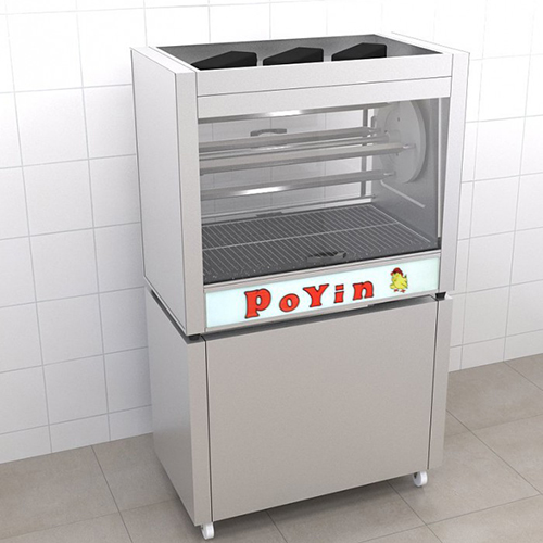 Horno spiedo L4 con base