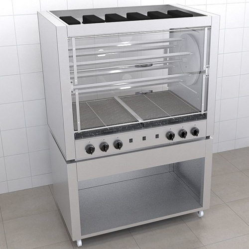 Horno spiedo L6 dorso